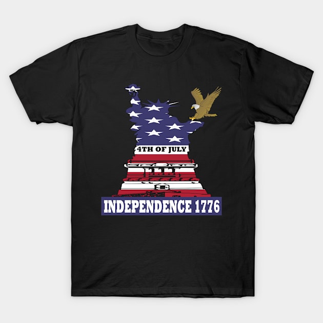 4th july T-Shirt by karascom